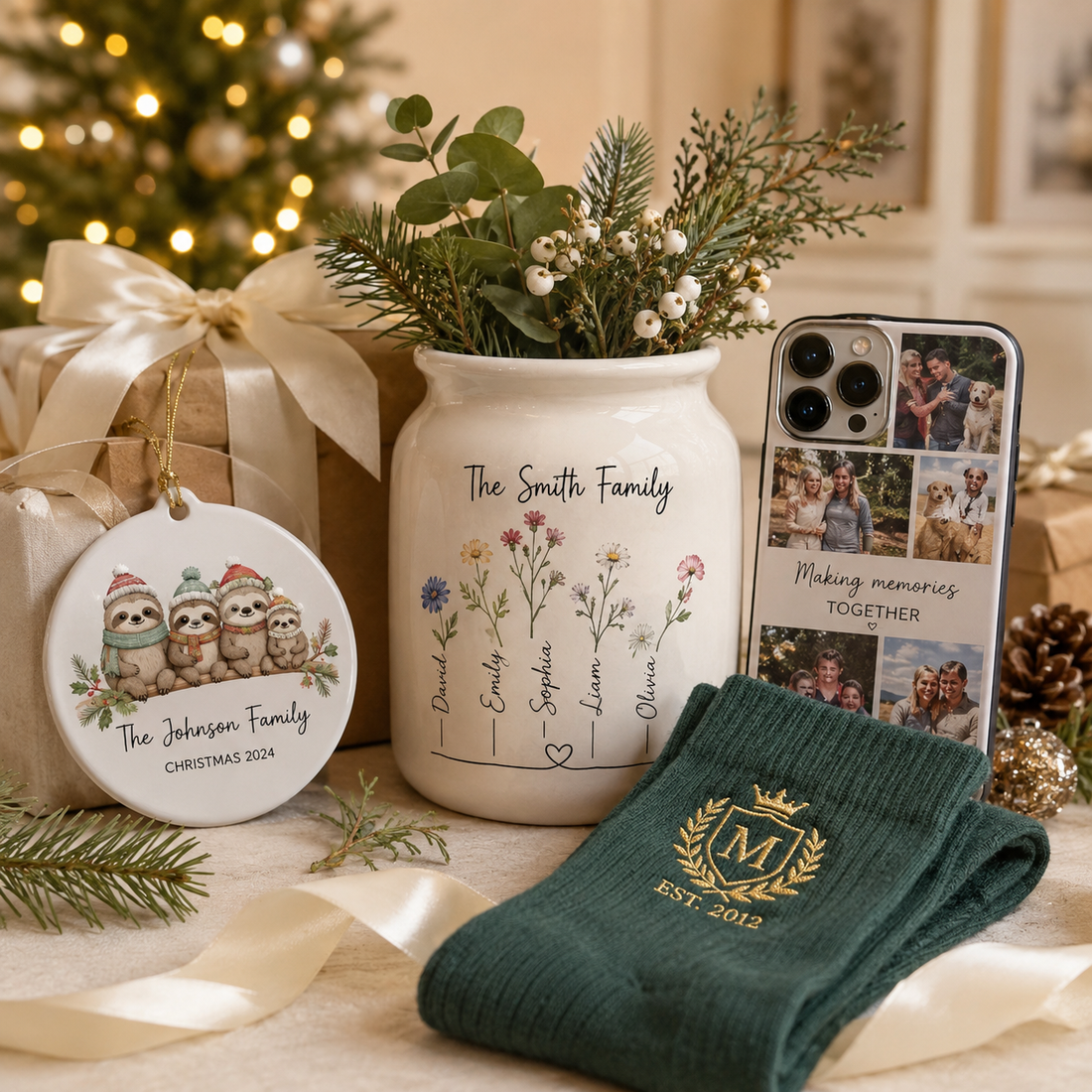 Personalized Christmas Gifts for Families: Meaningful Keepsake Ideas