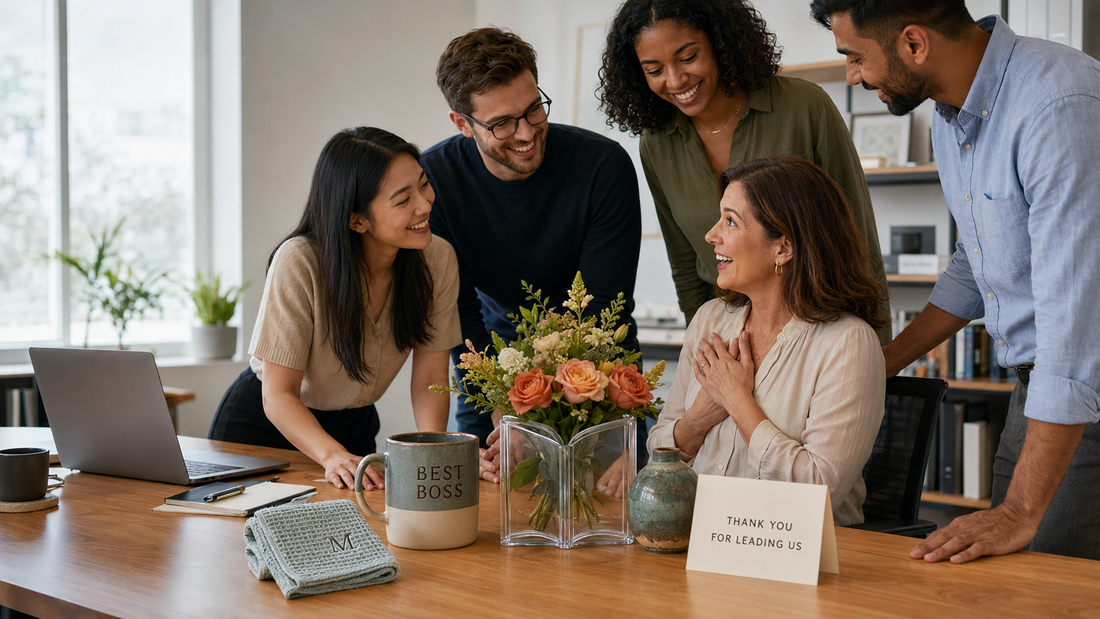 7 Personalized Boss’s Day Gift Ideas From Employees