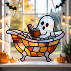 Halloween Ghost Suncatcher: Reading Book – product photo 4