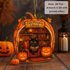 Personalized Ghost Reading Book Ornament – product photo 3