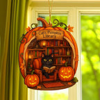 Personalized Ghost Reading Book Ornament – product photo 5