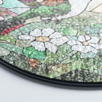 Wildflower Glass Suncatcher: Vibrant Floral Window Decor – product photo 2