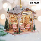 Personalized Hair Salon Christmas Ornament – main product view