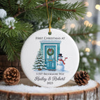 Personalized New Home Christmas Ornament – main product view