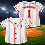 Custom Kids Baseball Jersey, First Birthday Outfit – product photo 8