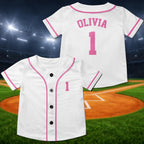 Custom Baseball Jersey, Kids First Birthday Outfit – product photo 6