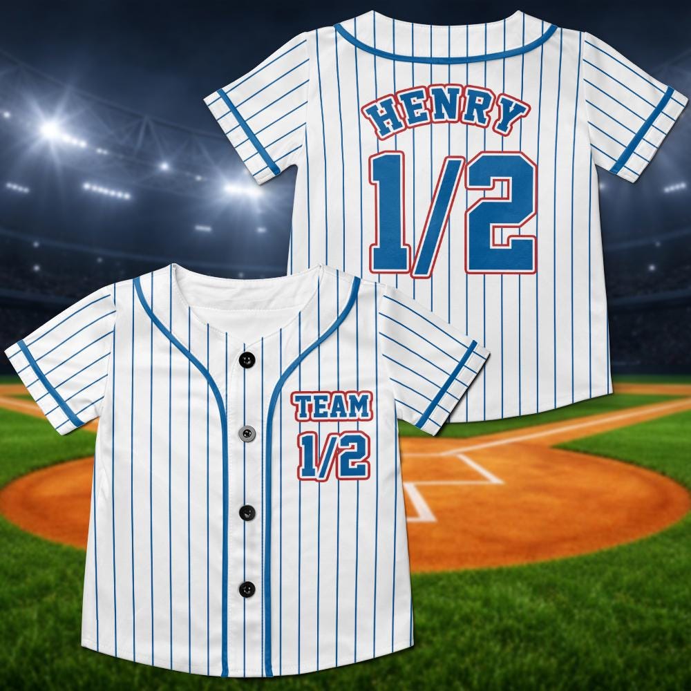 Custom Baseball Jersey, Personalized Team Shirt, Youth Adult Toddler Outfit - product image 6