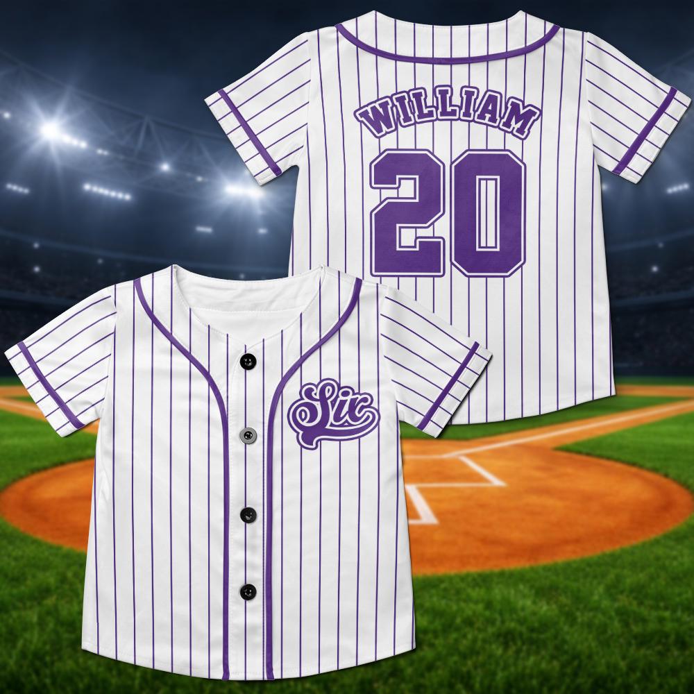 Personalized Baseball Jersey, Rookie Of The Year First Birthday Shirt - product image 10