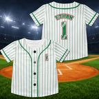 Personalized Kids Baseball Jersey, Custom Toddler Youth First Birthday Shirt – product photo 5