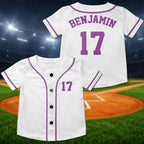 Custom Baseball Jersey, Kids First Birthday Outfit – product photo 10