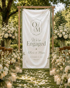 Custom Engagement Party Banner – product photo 6