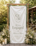 Custom Engagement Party Banner – product photo 10