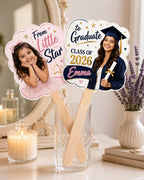 Custom Graduation Photo Fan, Class of 2026 Keepsake Prop – product photo 5