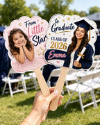 Custom Graduation Photo Fan, Class of 2026 Keepsake Prop – product photo 10