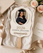 Elegant Graduation Photo Fan – product photo 4