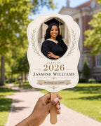 Elegant Graduation Photo Fan – product photo 5