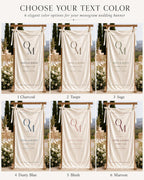 Minimal Monogram Wedding Banner – product photo 4