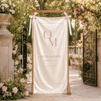 Minimal Monogram Wedding Banner – product photo 10