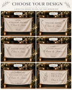 Welcome Drinks Wedding Banner – product photo 2