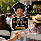 Custom Graduation Photo Fan, Class of 2026 Grad Party Prop – product photo 6