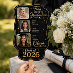 Custom Graduation Photo Fan, Class of 2026 Timeline Keepsake – product photo 3