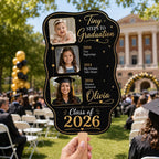 Custom Graduation Photo Fan, Class of 2026 Timeline Keepsake – product photo 8