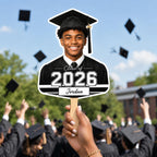 Custom Graduation Photo Fan, Class of 2026 Personalized Graduate Prop – product photo 7