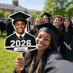Custom Graduation Photo Fan, Class of 2026 Personalized Graduate Prop – product photo 5