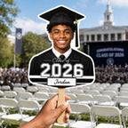 Custom Graduation Photo Fan, Class of 2026 Personalized Graduate Prop – product photo 9