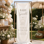 Personalized Baby Sprinkle Welcome Banner – product photo 5