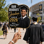 Custom Graduation Photo Fan, Class of 2026 Keepsake Prop – product photo 7