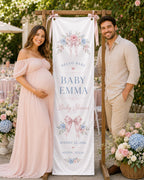 Personalized Baby Shower Welcome Banner – main product view
