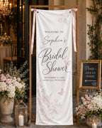 Personalized Bridal Shower Welcome Banner – product photo 7