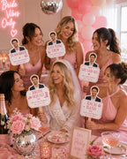 Bachelorette Face Fan, Custom Groom Photo Fan – product photo 7