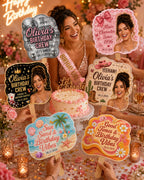 Custom Photo Birthday Hand Fan – product photo 6