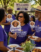 Custom Photo Hand Fan, Family Reunion Party Favor – product photo 9
