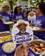 Custom Photo Hand Fan, Family Reunion Party Favor – product photo 8