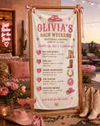 Bachelorette Weekend Itinerary Banner – product photo 9