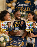 Custom Graduation Photo Hand Fan, Class of 2026 Keepsake Prop – product photo 7