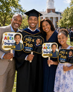 Custom Graduation Photo Hand Fan, Class of 2026 Keepsake Prop – product photo 5
