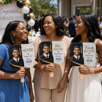Custom Photo Graduation Fans – product photo 9