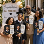 Custom Photo Graduation Fans – product photo 8
