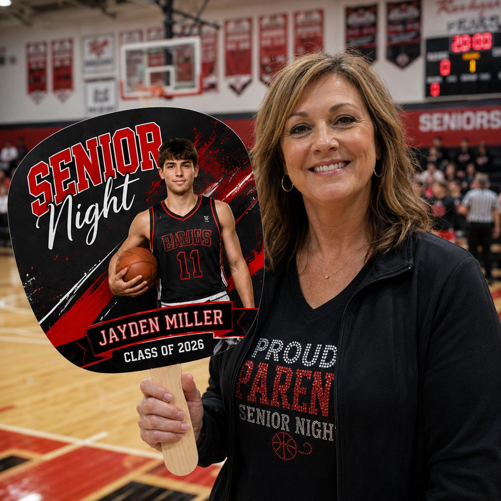 Custom Senior Night Football Fan, Personalized Athlete Photo Prop (Class of 2026) - product image 9