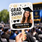 Custom Photo Graduation Hand Fans – product photo 6