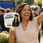 Custom Graduation Photo Fans – product photo 7