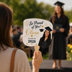 Custom Graduation Photo Fans – product photo 8