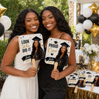 Custom Graduation Photo Hand Fans – product photo 7