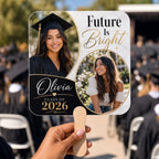 Custom Double Photo Graduation Fan – product photo 6