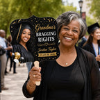 Custom Photo Graduation Fan, Class of 2026 Proud Grandma Prop – product photo 9