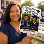 Custom Photo Graduation Fan, Class of 2026 Prop – product photo 7